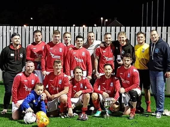 The Saturday League Representative squad, who take on the Teesside League at Mill Lane on Wednesday night
