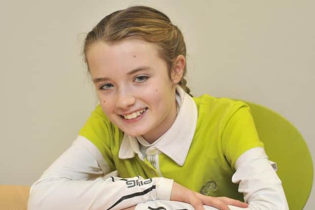 Golfing star Amy Staveley