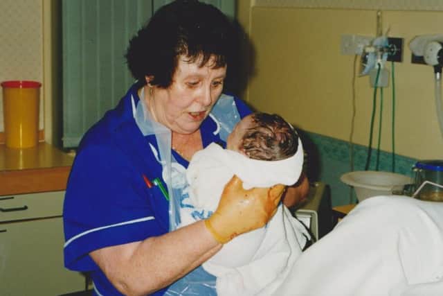 Scarborough midwife Barbara Baker who has died aged 84