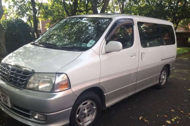 A photo of the stolen camper van