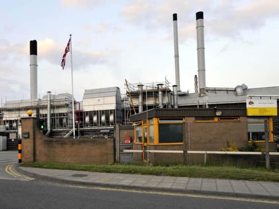 McCains factory and offices on Havers Hill, Eastfield, Scarborough