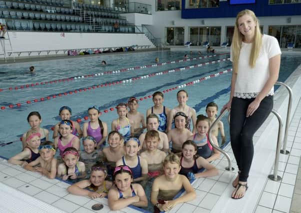 Olympic swimmer Rebecca Adlington helped to officially open the building last July.