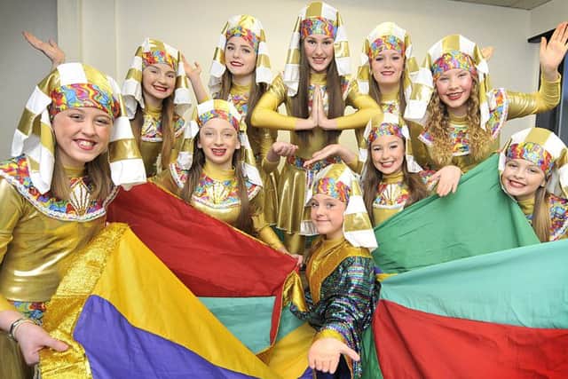 Scarborough Dance Centre ready for their latest show . Keep on Moving.The Joseph dance group perform. pic Richard Ponter 170606b