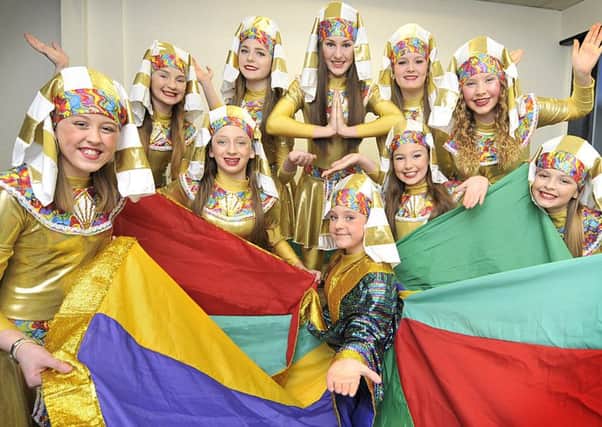 Scarborough Dance Centre ready for their latest show . Keep on Moving.The Joseph dance group perform. pic Richard Ponter 170606b