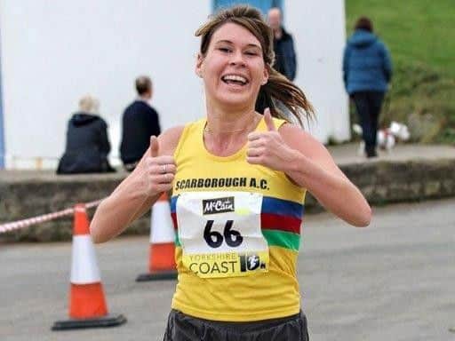 Leoni Bradnam impressed at the Ferriby road race