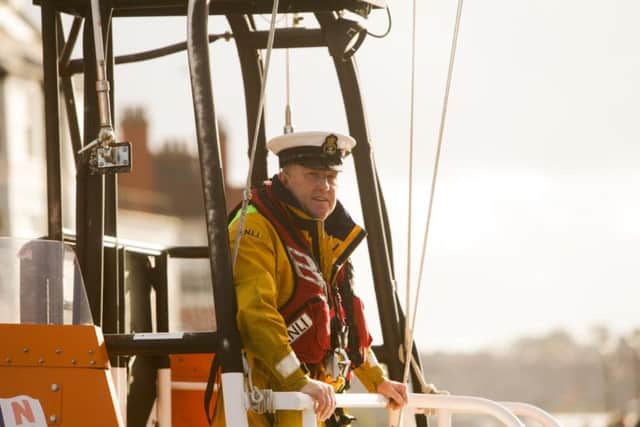 Coxswain Mike Russell