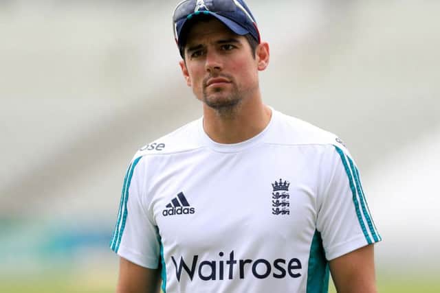 Cook stepped down as England skipper this week