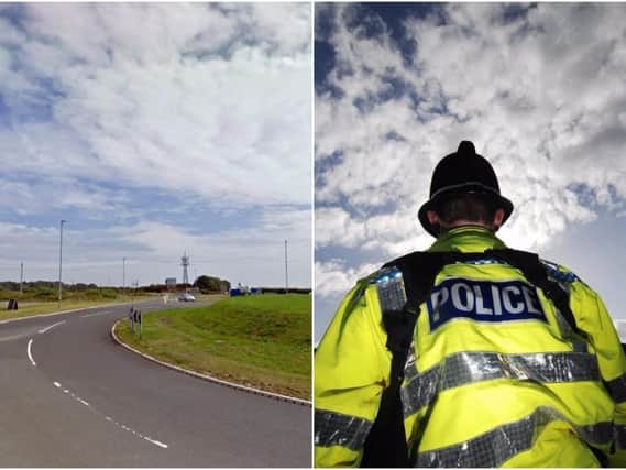 Emergency services were called to the A165 near Dotteral Roundabout yesterday between Filey and Bridlington.