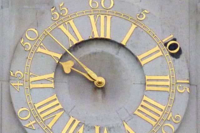 The clock on the Horse Guards still has its number two blanked out as a memorial to King Charles I who had his head chopped off nearby at 2pm on January 30, 1649.