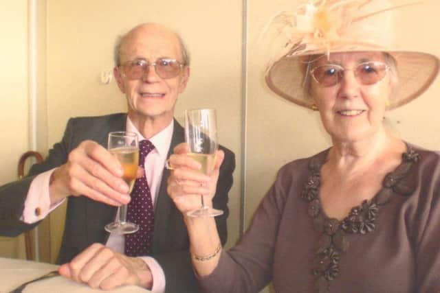 Ernie and Doreen celebrate their diamond anniversary