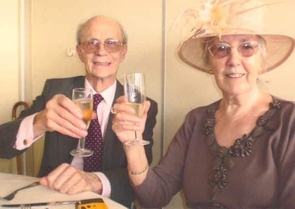 Ernie and Doreen celebrate their diamond anniversary