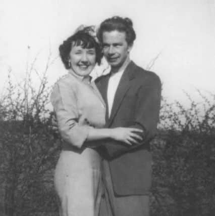 Doreen and Ernie from their courting days