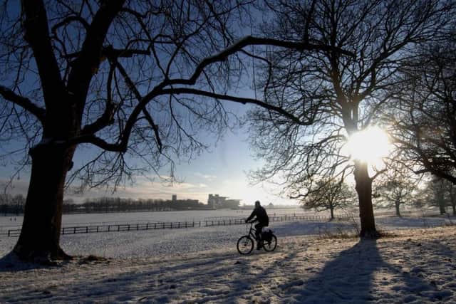 Yorkshire enjoyed some mild weather at the weekend, but things will turn colder as this week progresses... with the chance of some snow on Thursday.
