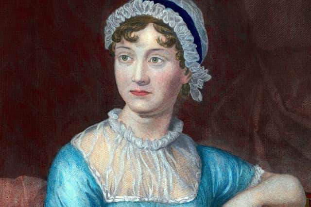 Portrait of Jane Austen.