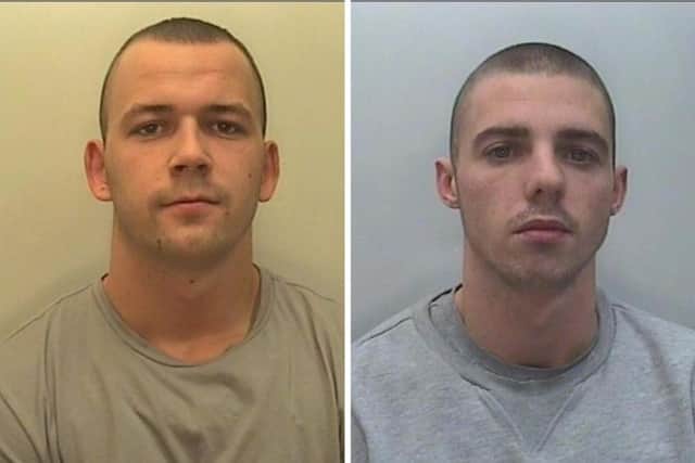 Sonny Elms, 24 of Mansfield Avenue, Manchester, (left) and Paul Daniel Heaton, 26, of Sidney Road, Manchester were due to be sentenced in relation to supplying class A drugs on February 1.
