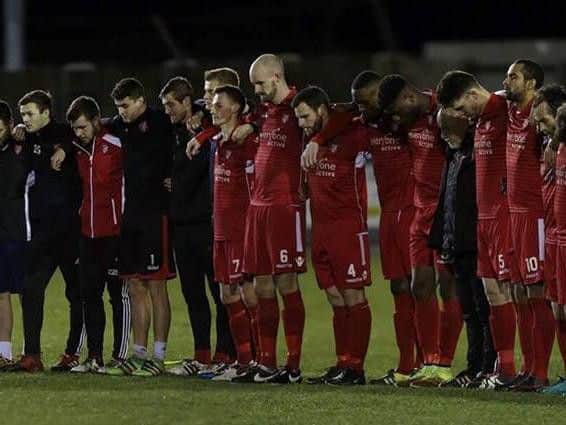Boro pay their respects