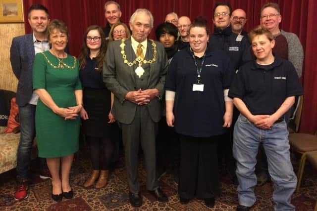 Civic reception for the Street Angels