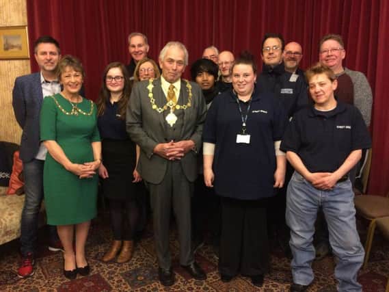 Civic reception for the Street Angels
