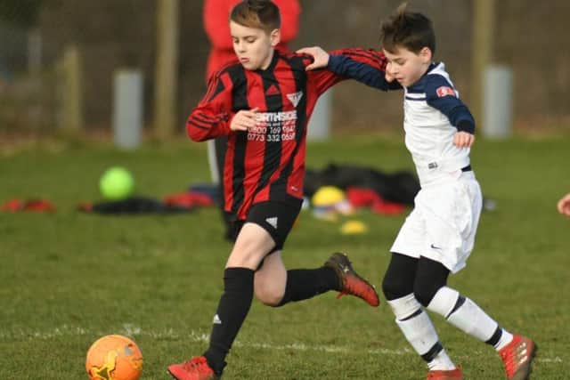 Phoenix Under-12s on the ball