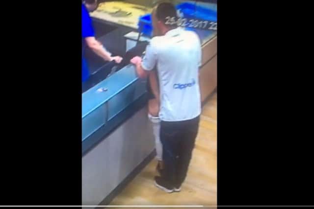 An image from the video