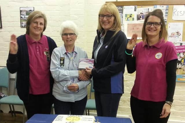 Guides Presentation: Marie Couch, Linda Davison, Gill Armstrong and Karen Coles
