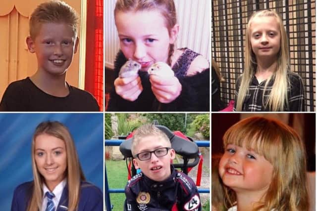 Some of your nominees - Top l to r: Emily Hinchcliffe, Bobby Reed, Olivia Scott. Bottom l to r: Laura Barker, George Bramham, Frankie Bates.