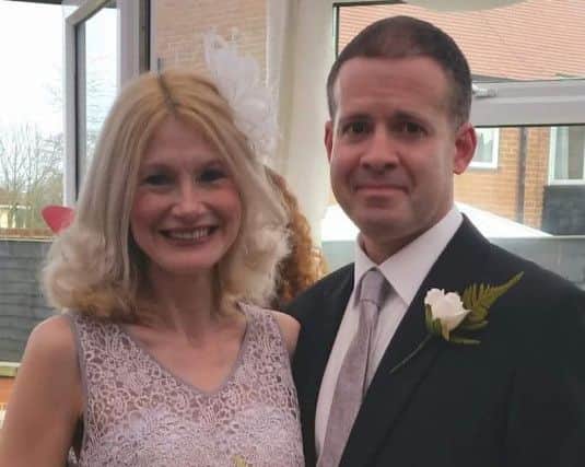 Anthony David Wendt and Sally-Ann Fawcett were married at Scarborough Register Office