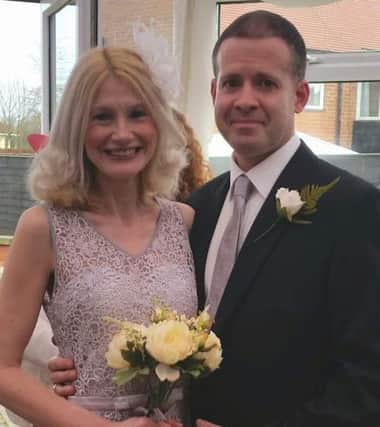 Anthony David Wendt and Sally-Ann Fawcett were married at Scarborough Register Office