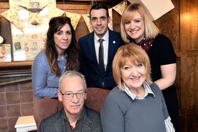 The management team: Neil and Irene Wilks with daughters Natasha and Ellie and son-in-law Paul (PA1710-11p/q)