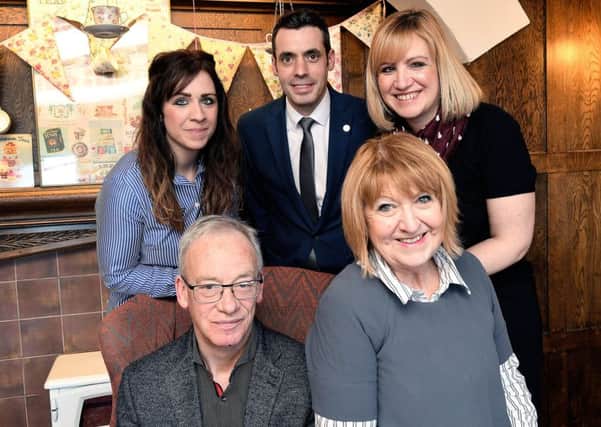 The management team: Neil and Irene Wilks with daughters Natasha and Ellie and son-in-law Paul (PA1710-11p/q)