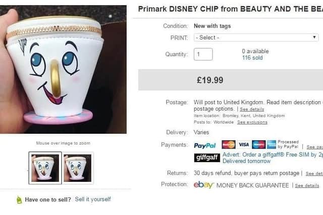The Chip Cup has sold out in stores and online.