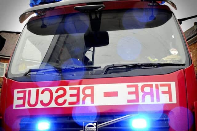 Crews were called twice within an hour to Scarborough Sixth Form College on Saturday morning.