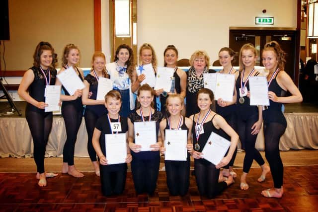 Anne Taylors Academy of Dance - Junior Scholarship Group.From Upper left: Abbie Davies, Emma Hornsey, Alyssa Roe, Cherie Welburn, Amalie Ware, Megan Walls, Anne Taylor, Josie Kerr, Shauna George, Libby Glave. From lower left: Henry Ware, Tillie Marshall, Sophie Lever, Jessica Nalton.