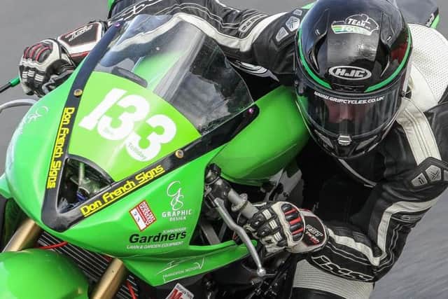 Ben Tolliday in action at Brands Hatch