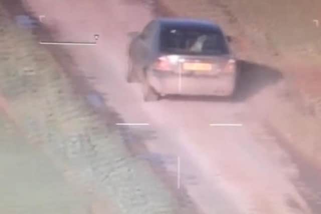 Humberside Police stock footage of hare coursers.