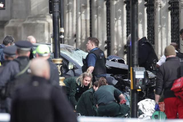 The terror incident in London