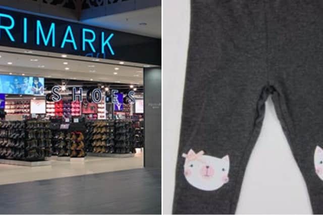 The recalled Primark leggings