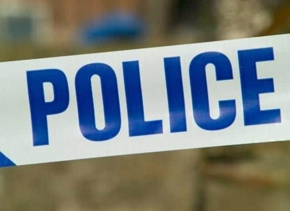 A car tyre was slashed in a Scarborough street.