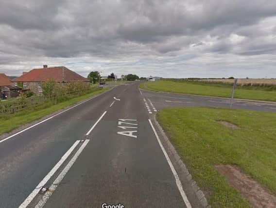 The A171 at Hawsker. Photo: Google