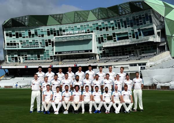 Yorkshire CCCteam for 2017. (Picture: Jonathan Gawthorpe)