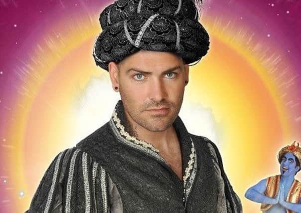 Shane Lynch as Abanazar in Aladdin