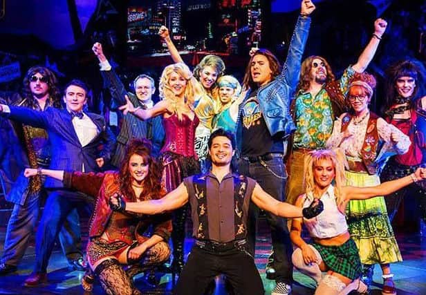 The cast of Rock of Ages