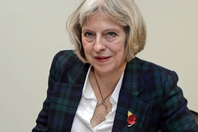 Theresa May delivered a statement in Downing Street this morning.