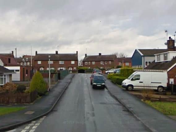 The fire began in a wheeled bin next to a house in Fountayne Road, Hunmanby. Picture: Google