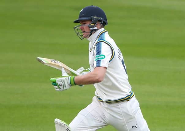 Peter Handscomb is set to drop down from the No 3 position to accommodate Joe Root as Yorkshire tackle Hampshire in the County Championship (Picture: Alex Whitehead/SWpix.com).