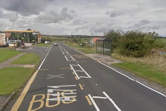 The A171 near the Flask Inn. Pic: Google.