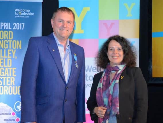 Sir Gary Verity and French ambassador to the UK, Sylvie Bermann. Photography by Richard Walker.