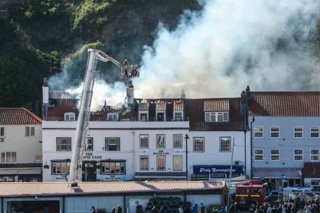 The Magpie Cafe was ablaze twice over the bank holiday weekend.