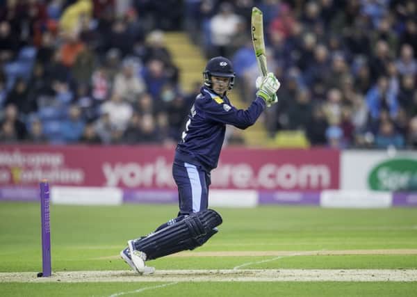 Yorkshire's Peter Handscomb top-scored for Yorkshire, but couldn't prevent defeat to Worcestershire at New Road. Picture: Allan McKenzie/SWpix.com