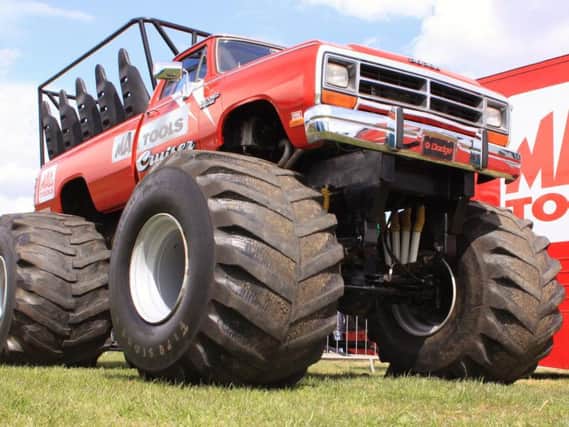 The Monster Truck you'll be able to ride at the event